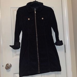 BDG Black Corduroy Dress